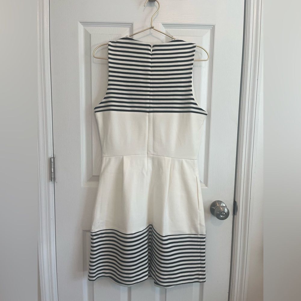 Madewell Fit & Flare Striped Mini Dress - Picture 5 of 5